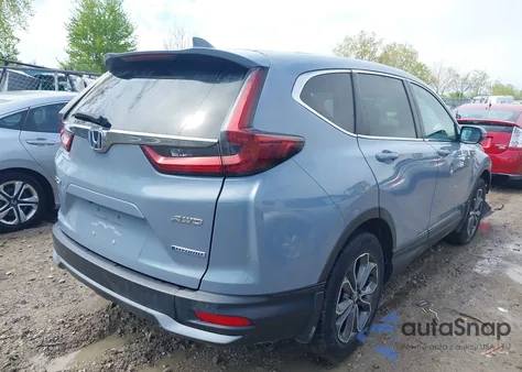 2021 Honda Cr-V Hybrid Ex-L z USA, uszkodzony, nr VIN 7FART6H83ME011713